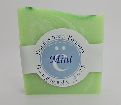 ellenoire Handmade Soap - Mint - LIMITED EDITION-Soap-ellënoire body, bath fragrance & curly hair
