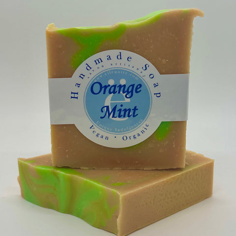 ellënoire Handmade Soap - Orange Mint-Bar Soap-ellënoire body, bath fragrance & curly hair