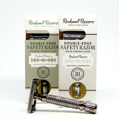 Rockwell Razors - Double Edge Safety R1 Razor-Shaving-ellënoire body, bath fragrance & curly hair