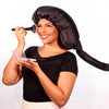 Satin Diffuser Cap - Black-Accessory-ellënoire body, bath fragrance & curly hair