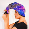 Smart Towel 2 in 1 - Cotton + Mirofiber - Galaxy-Accessory-ellënoire body, bath fragrance & curly hair