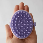 Shampoo Brush - Purple-Accessory-ellënoire body, bath fragrance & curly hair