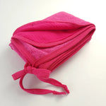 Smart Towel 2 in 1 - Cotton + Mirofiber - Pink-Accessory-ellënoire body, bath fragrance & curly hair