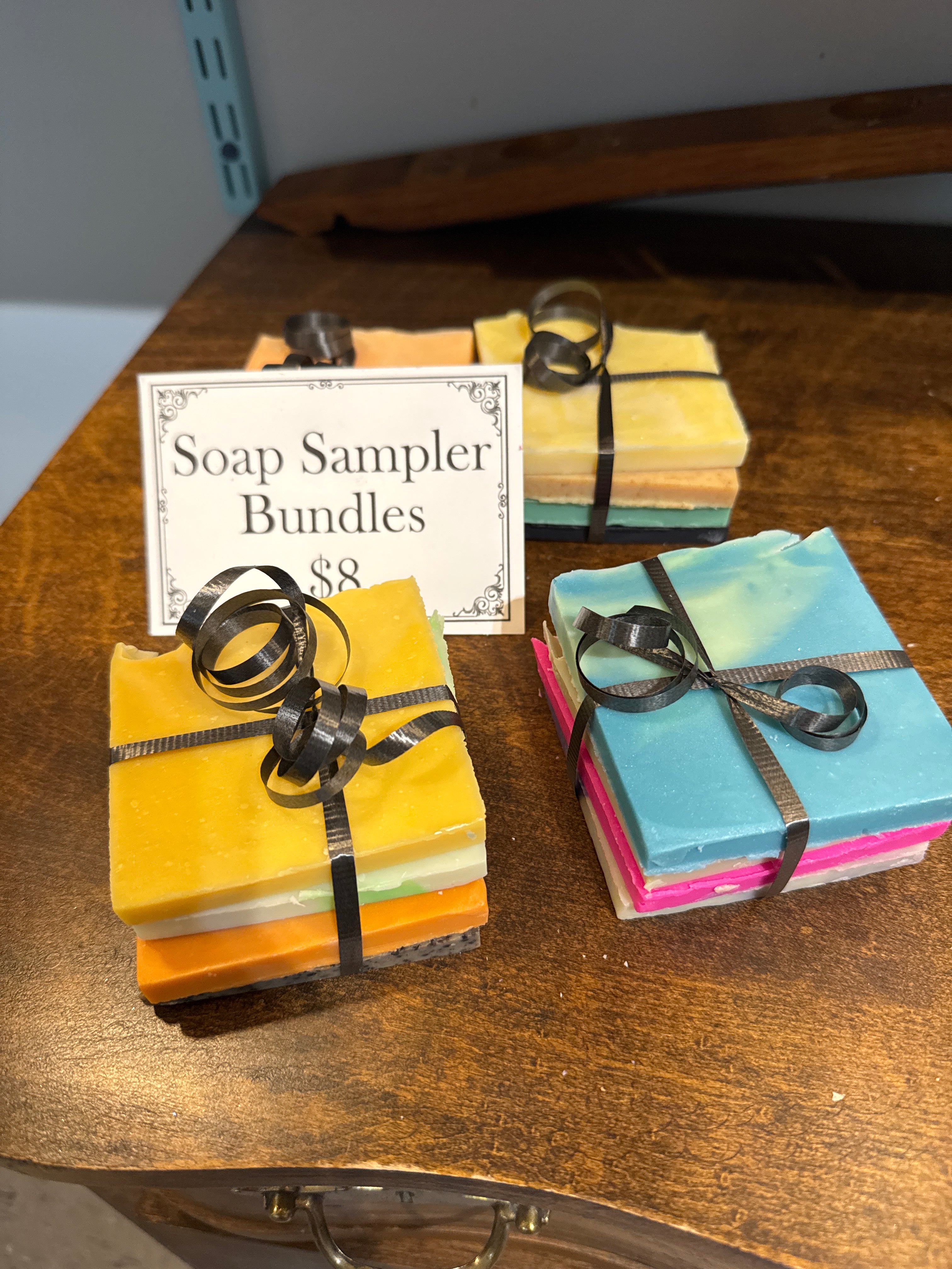 Soap Sampler Bundle-Soap-ellënoire body, bath fragrance & curly hair