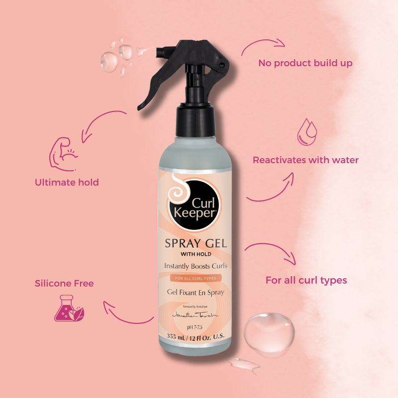 Pre-order! Curl Keeper Spray Gel-Styling-ellënoire body, bath fragrance & curly hair