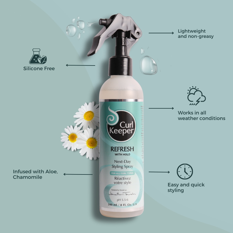 Pre-order! Curl Keeper Refresh-Styling-ellënoire body, bath fragrance & curly hair