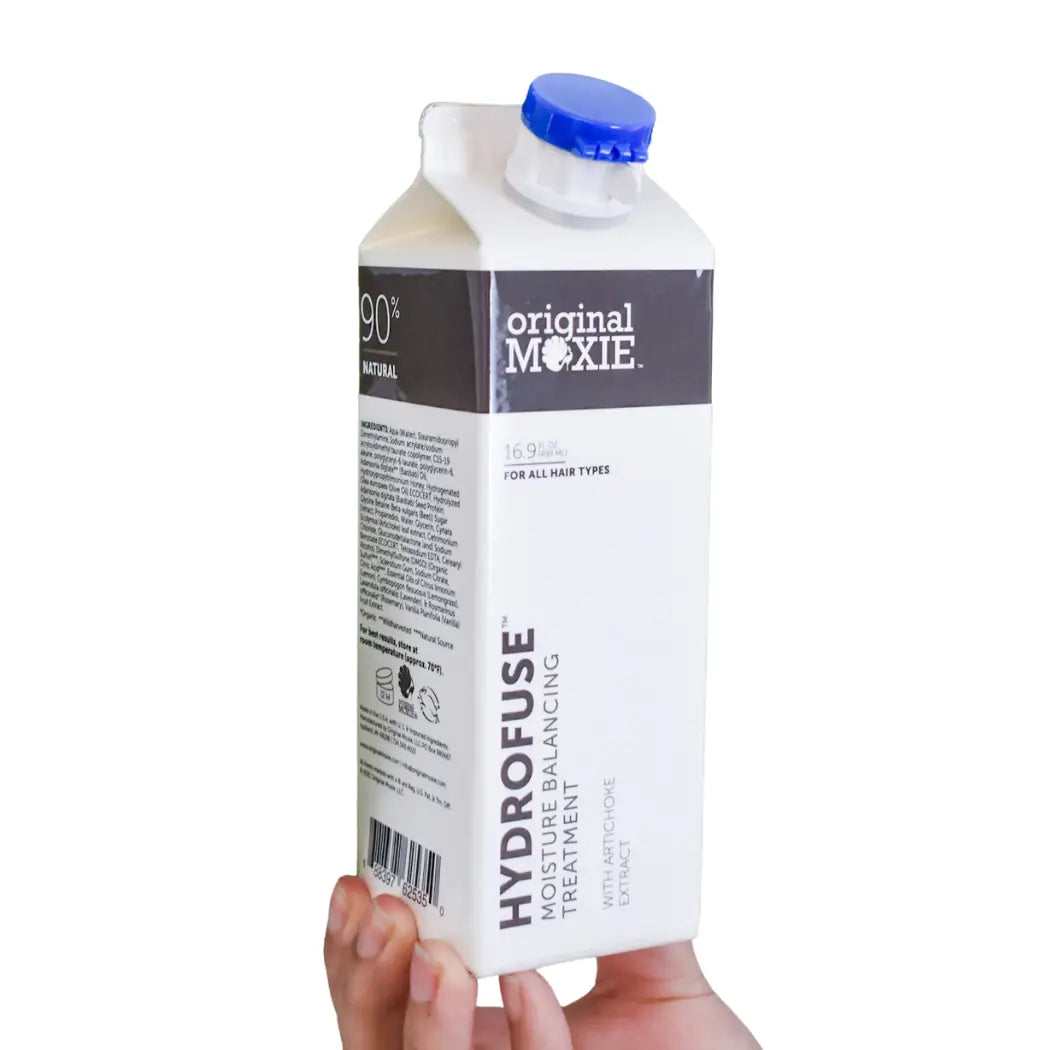 original Moxie Reusable Pour Spout - Blue-Accessory-ellënoire body, bath fragrance & curly hair