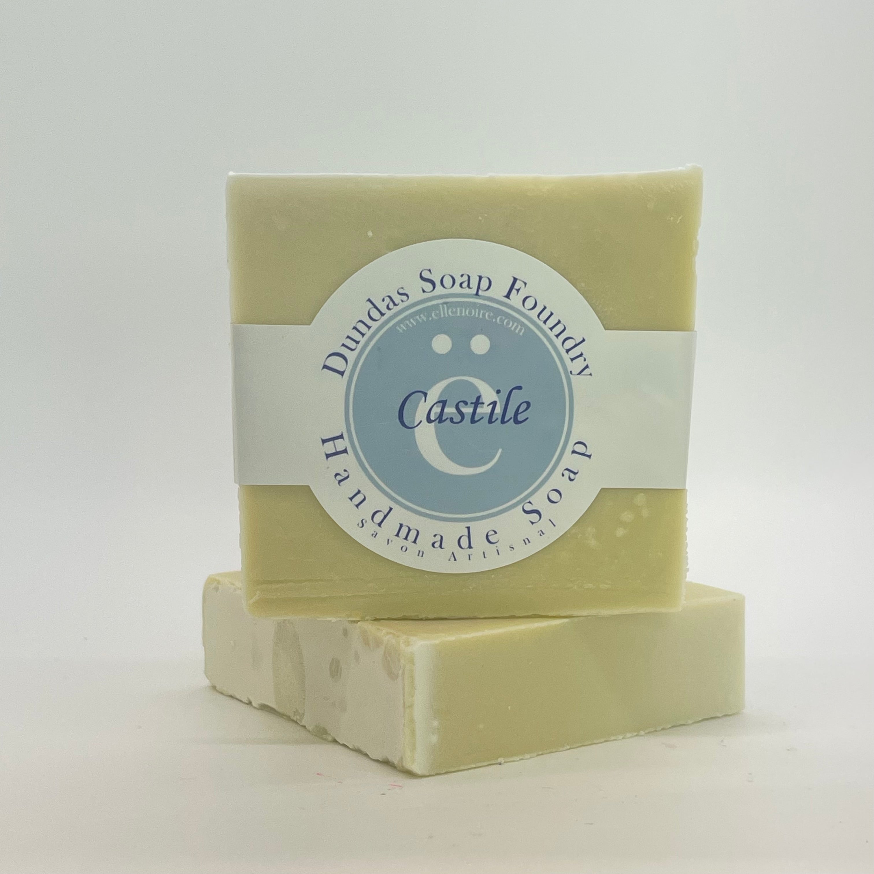 ellënoire Handmade Castile Soap - Unscented-Bar Soap-ellënoire body, bath fragrance & curly hair