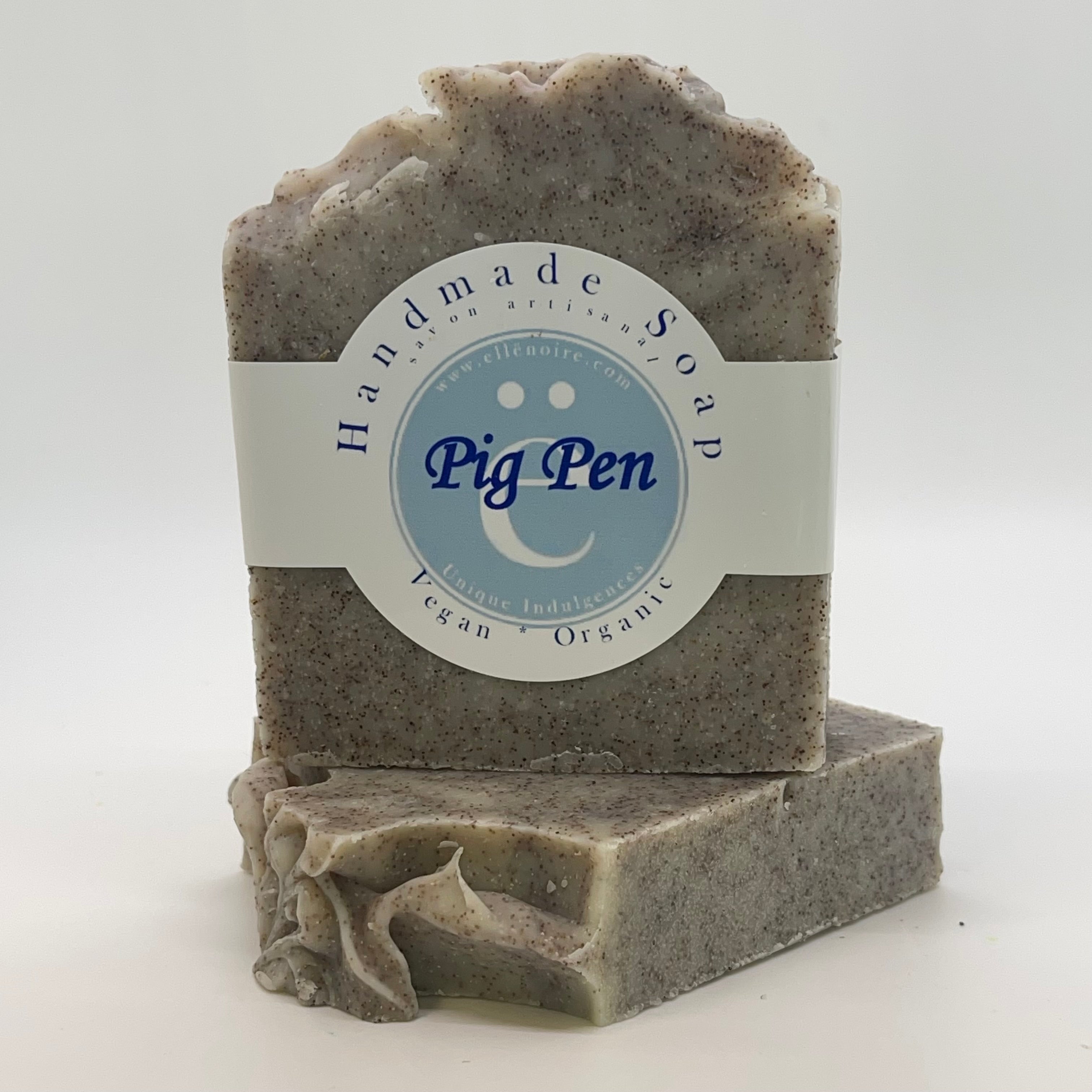 ellënoire Handmade Soap - Pig Pen Exfoliating Soap-Bar Soap-ellënoire body, bath fragrance & curly hair