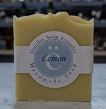 Handmade Soap with Lemon essential oil-Soap-ellënoire body, bath fragrance & curly hair