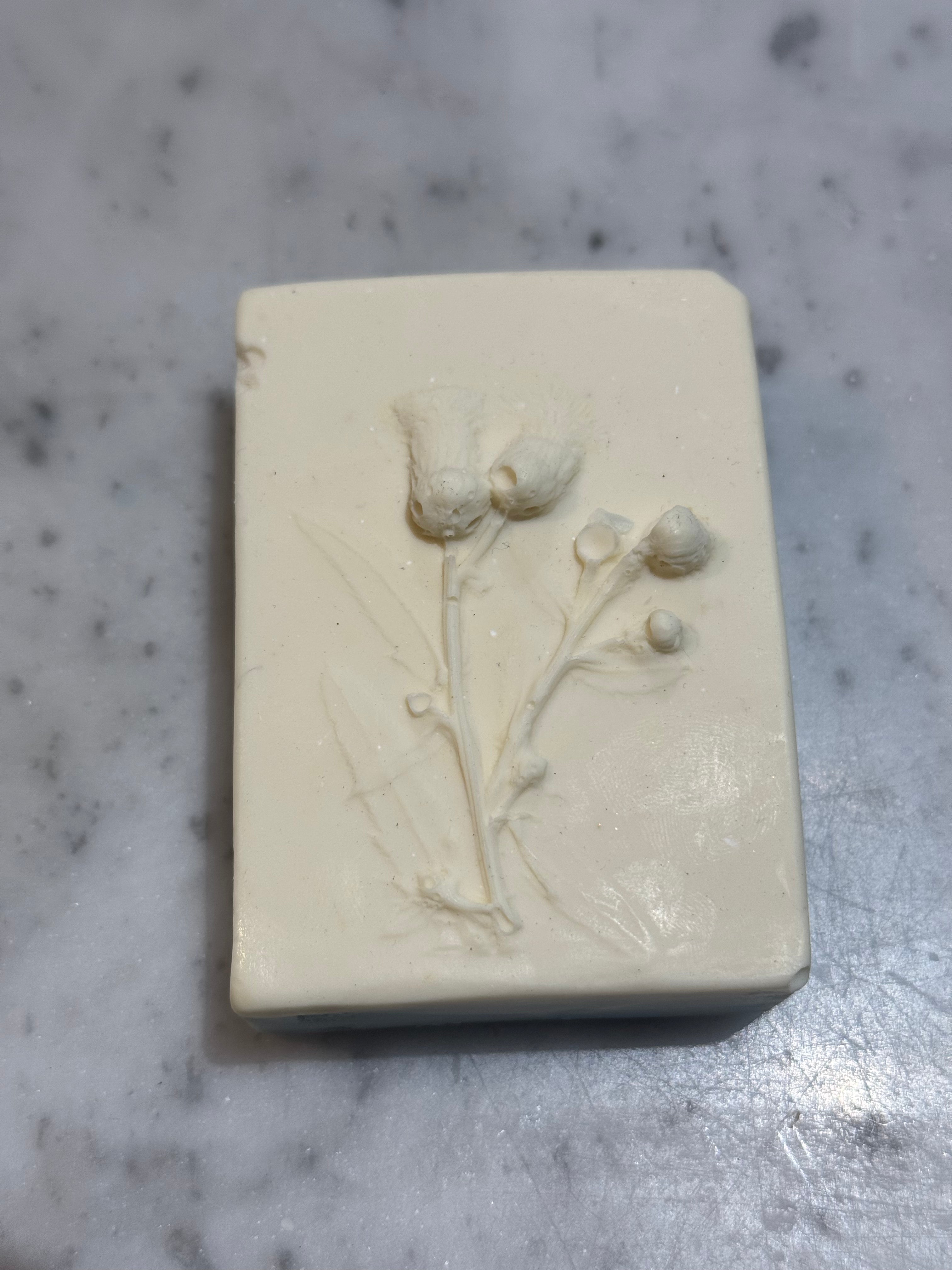 Handmade Soap - Russian Mold- Thistle 2 - LIMITED EDITION-Bar Soap-ellënoire body, bath fragrance & curly hair