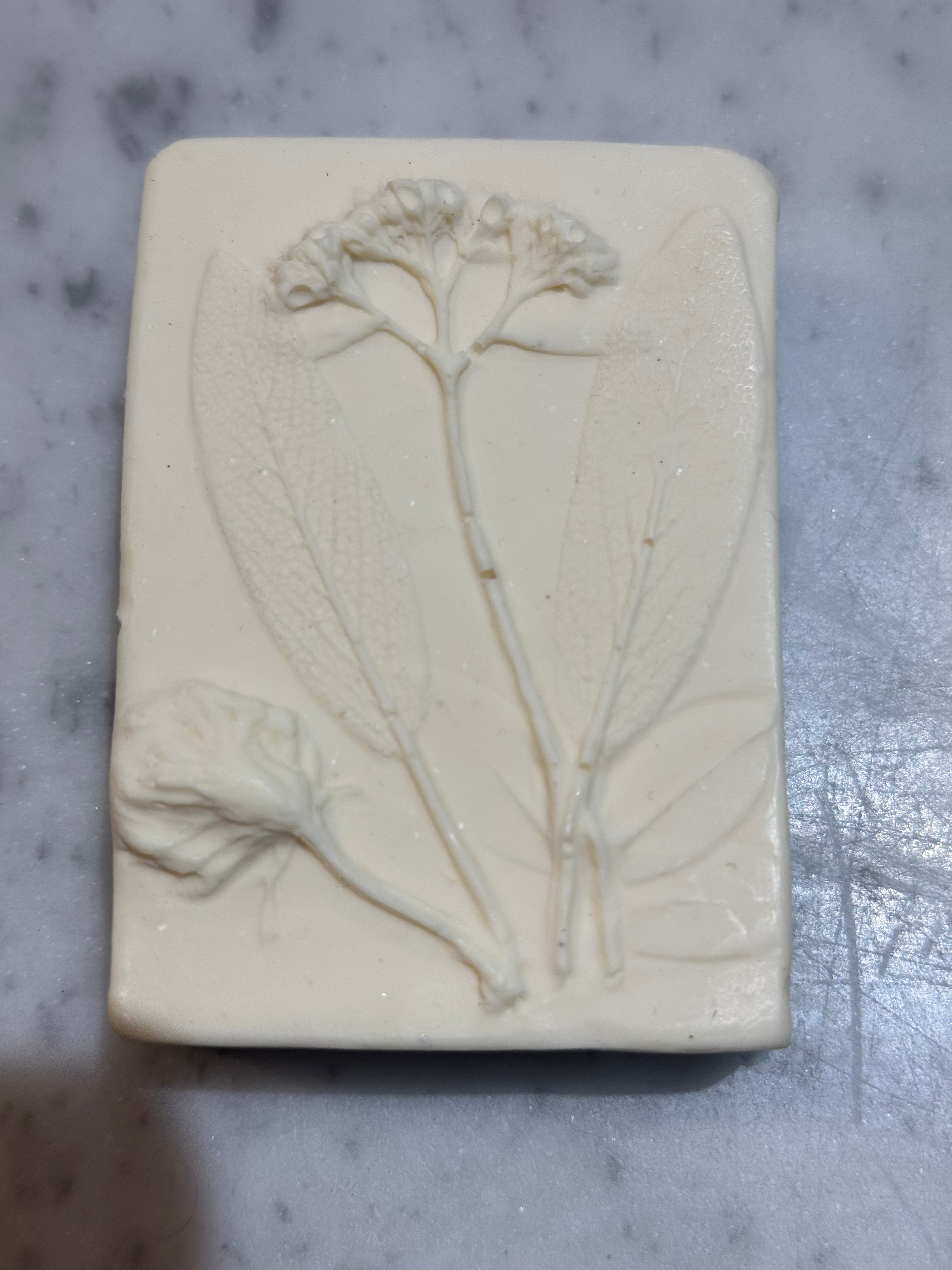 Handmade Soap - Russian Mold- Queen Anne's Lace- LIMITED EDITION Lavender-Bar Soap-ellënoire body, bath fragrance & curly hair