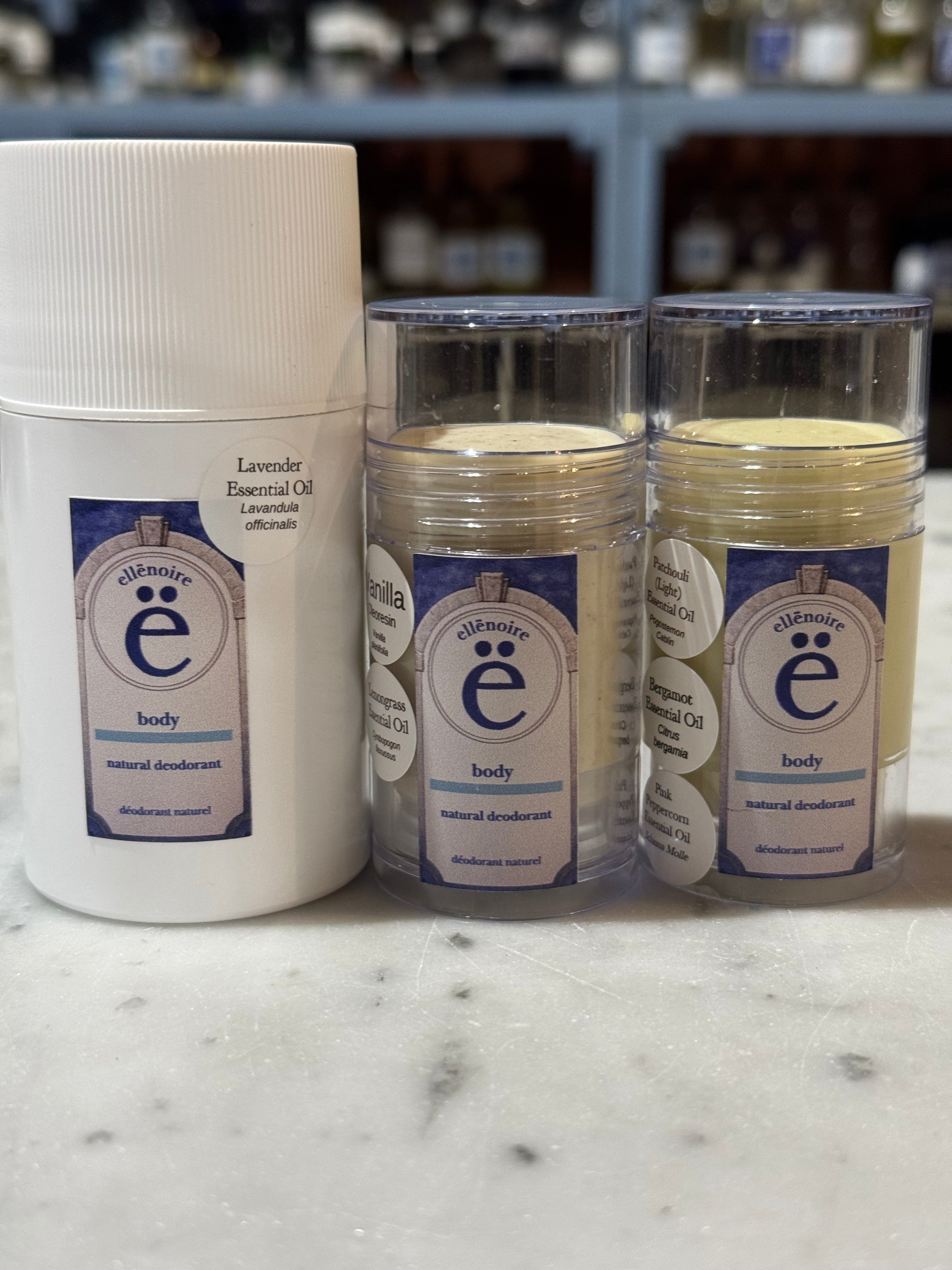 New Natural Deodorant!-Natural Deodorant-ellënoire body, bath fragrance & curly hair