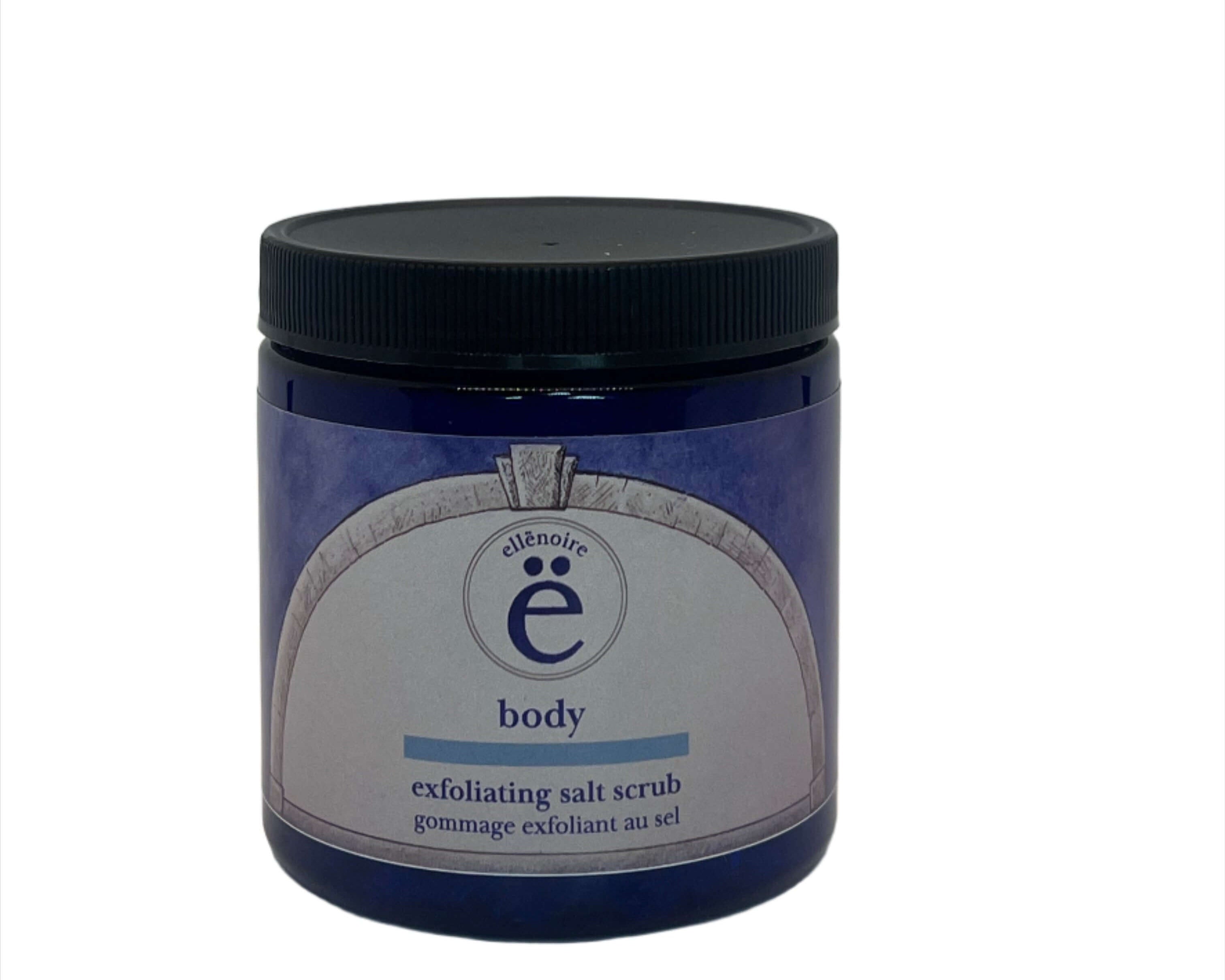 CUSTOM SCENTED - Exfoliating Salt Scrub-Body Scrub-ellënoire body, bath fragrance & curly hair