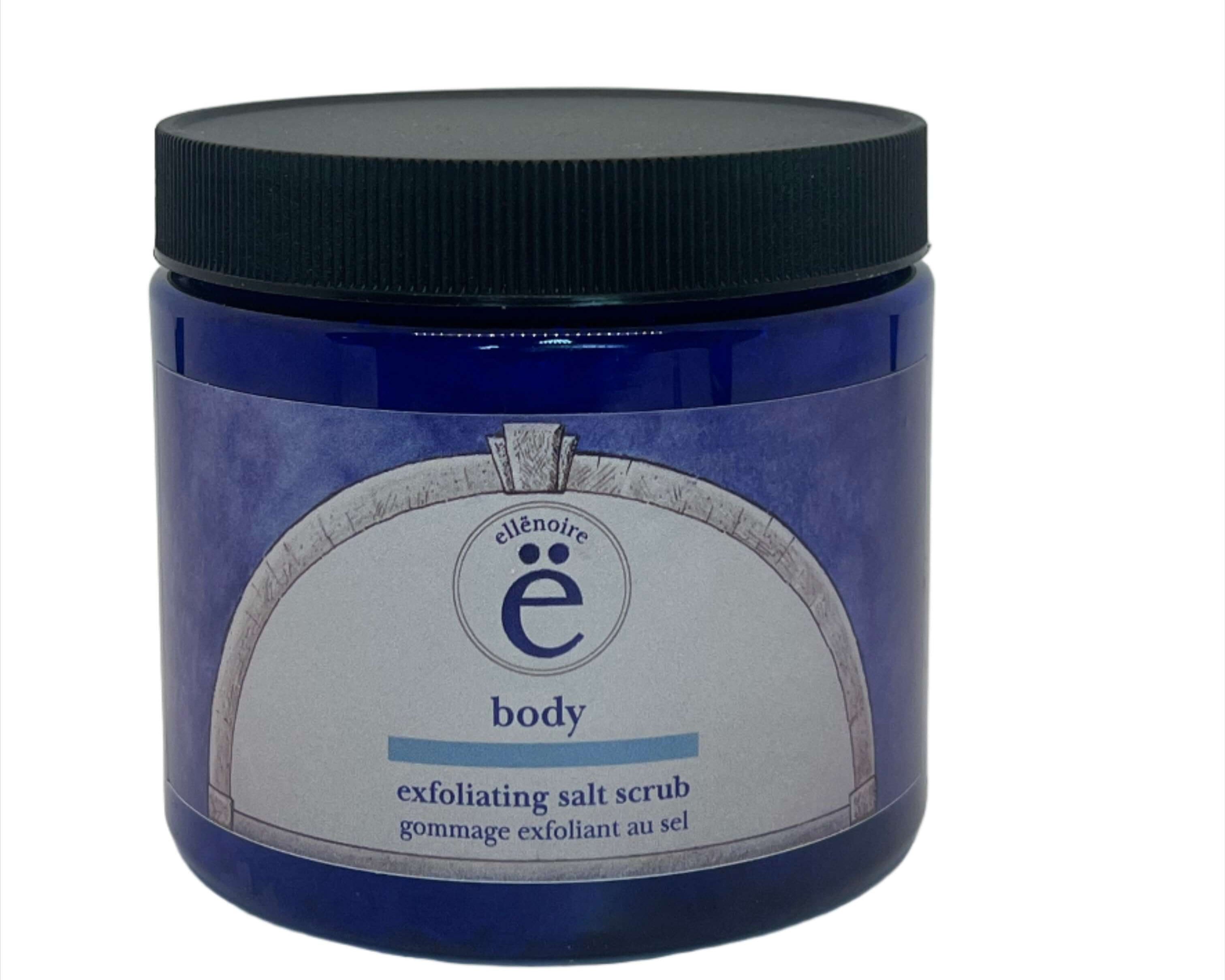 Exfoliating Salt Scrub-Body Scrub-ellënoire body, bath fragrance & curly hair