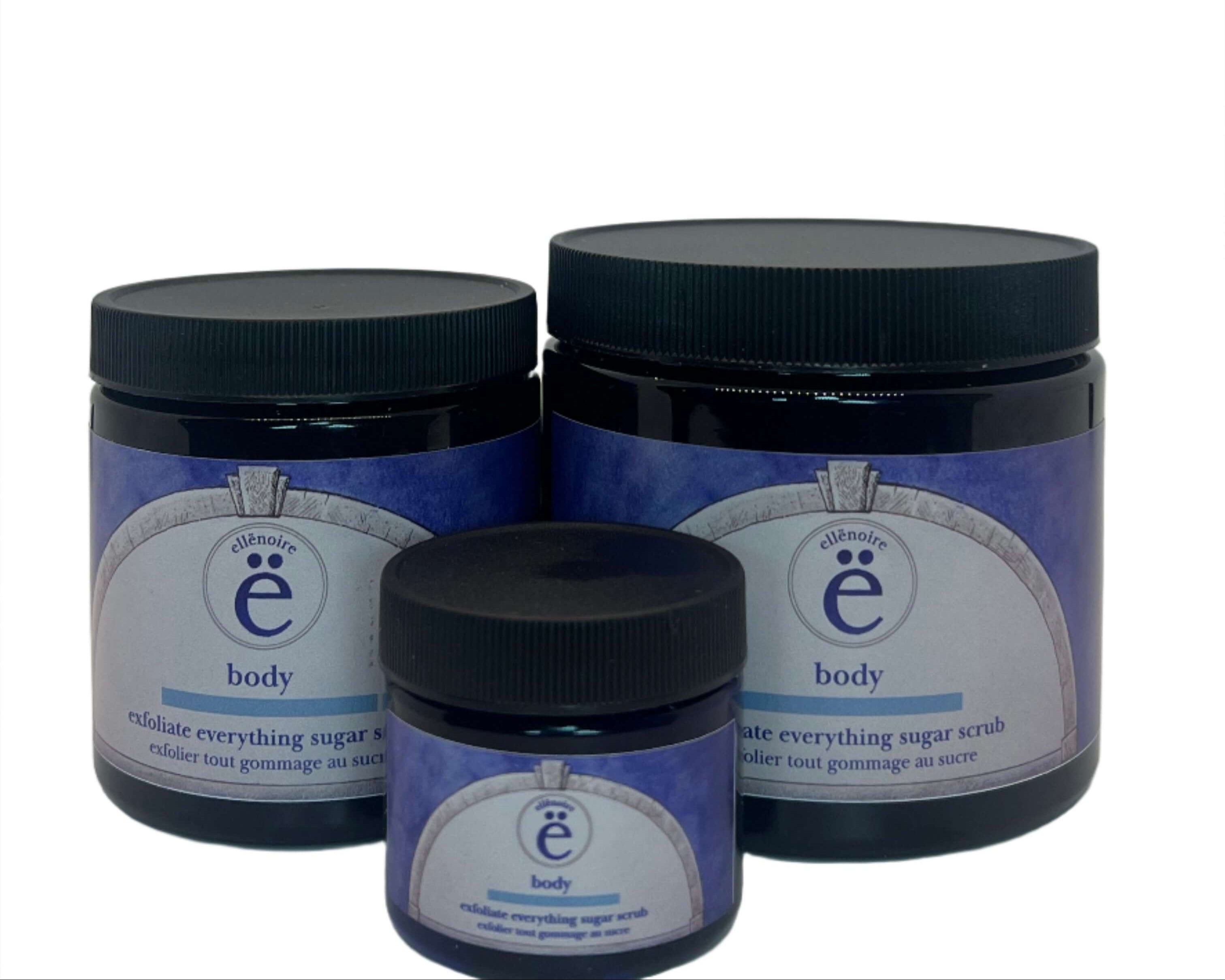 Exfoliate Everything Sugar Scrub-Body Scrub-ellënoire body, bath fragrance & curly hair
