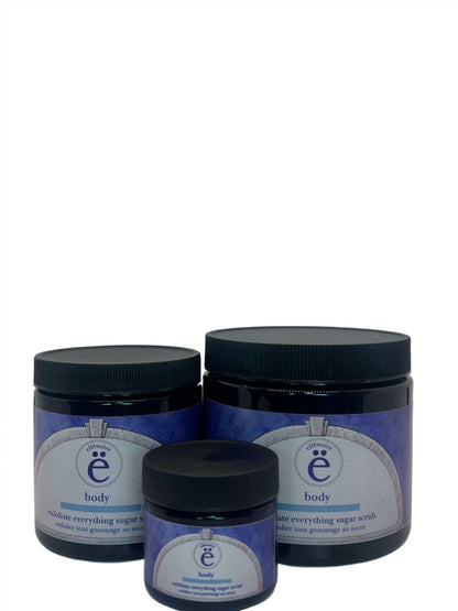 Exfoliate Everything Sugar Scrub-Skin Care-ellënoire body, bath fragrance & curly hair