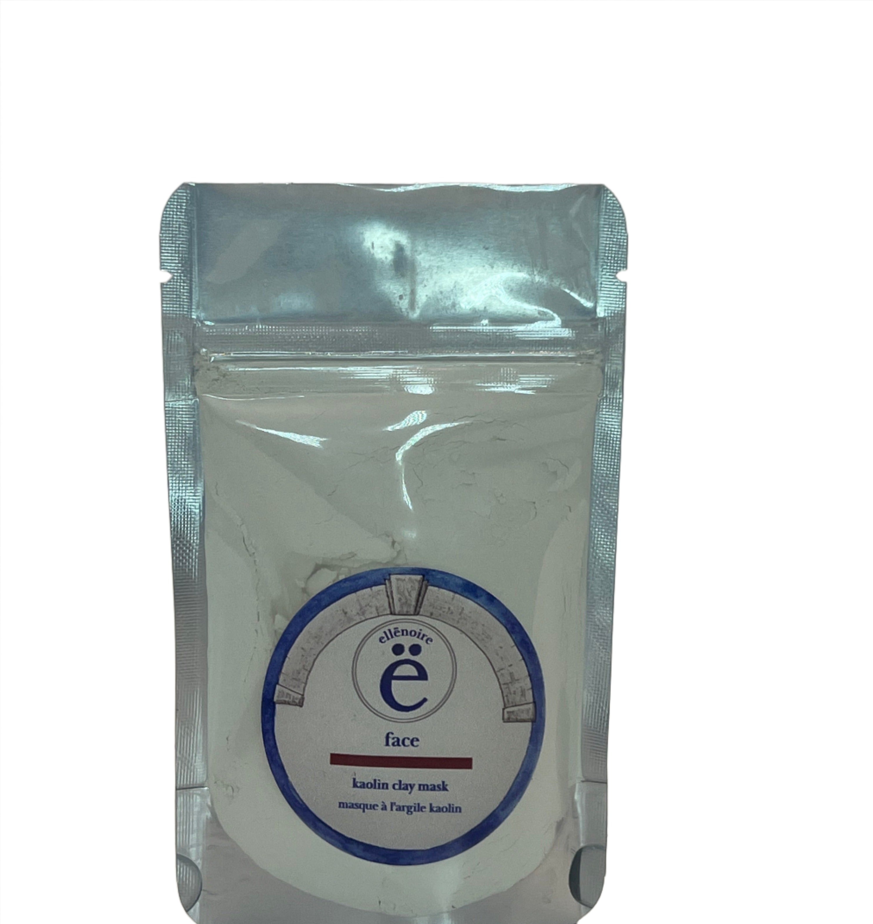Kaolin Clay Mask-Face Mask-ellënoire body, bath fragrance & curly hair