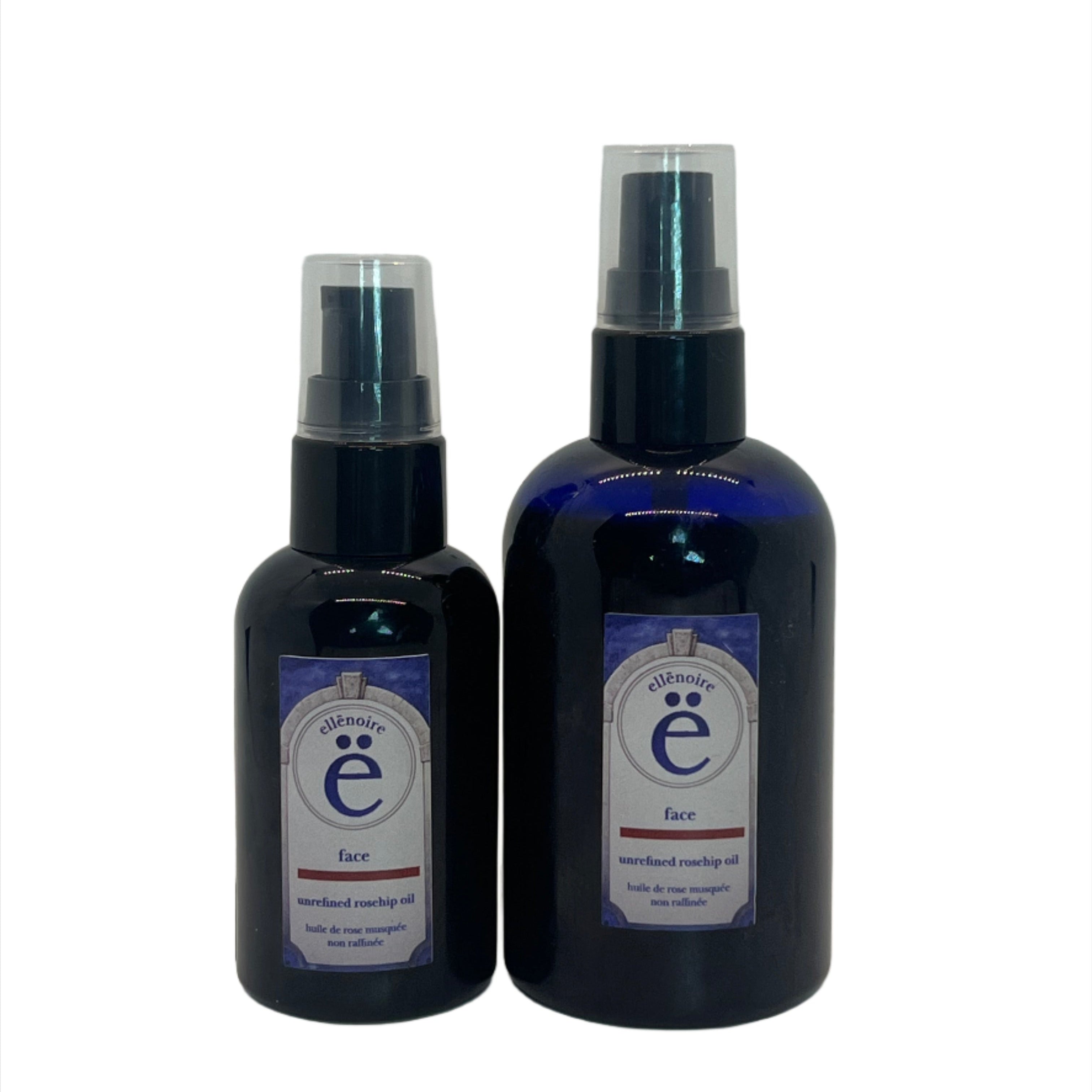Unrefined Rosehip Oil-Face Oil-ellënoire body, bath fragrance & curly hair
