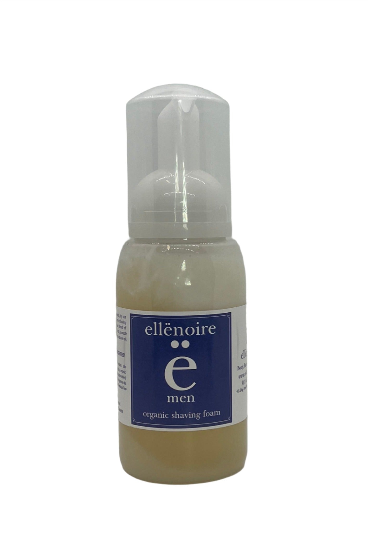 Organic Shaving Foam-Shaving-ellënoire body, bath fragrance & curly hair