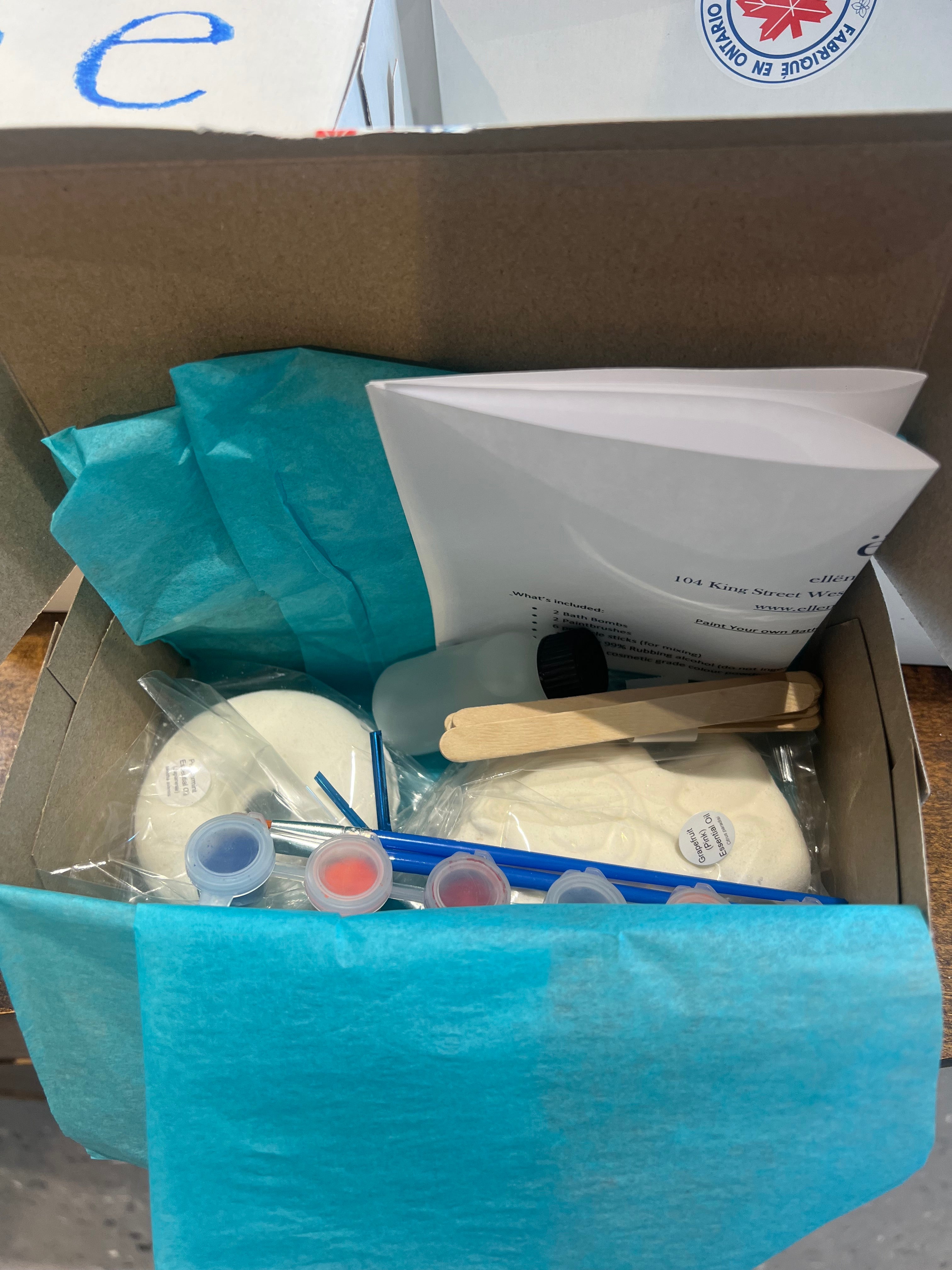 ellënoire Paint Your Own Bath Bomb Kit-Bath Bombs-ellënoire body, bath fragrance & curly hair