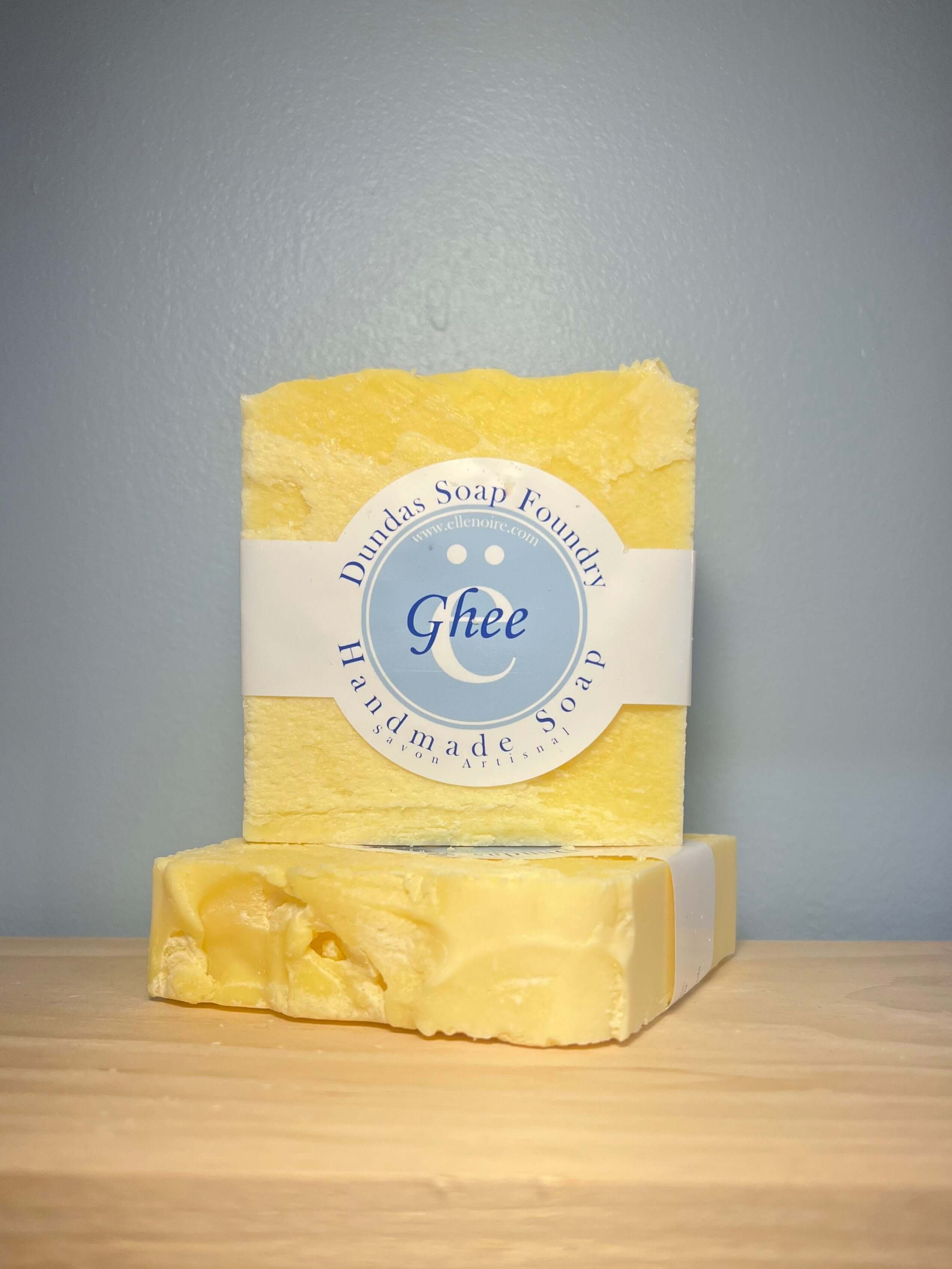 Handmade Soap - Ghee (Unscented)-Bar Soap-ellënoire body, bath fragrance & curly hair