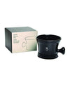 PureBadger Collection Black Porcelain Apothecary Shaving Mug-Shaving-ellënoire body, bath fragrance & curly hair