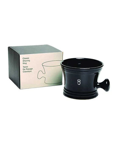 PureBadger Collection Black Porcelain Apothecary Shaving Mug-Shaving-ellënoire body, bath fragrance & curly hair