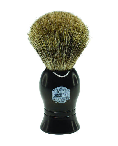 Pure Badger Shaving Brush - Black-Shaving-ellënoire body, bath fragrance & curly hair
