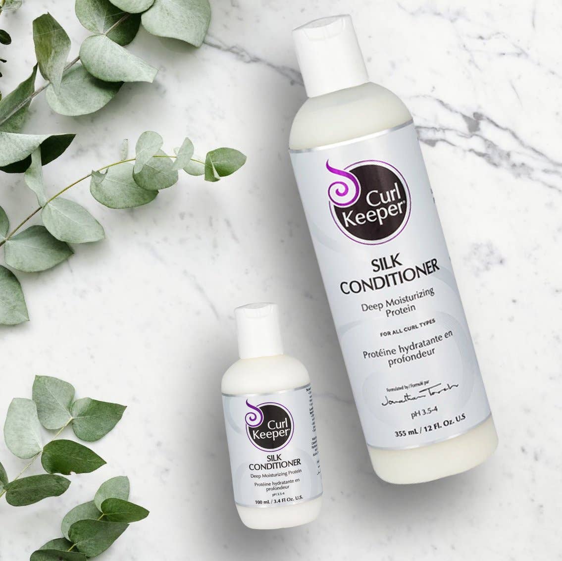 Silk Conditioner 12oz (heavy protein)-Curly Hair Products-ellënoire body, bath fragrance & curly hair