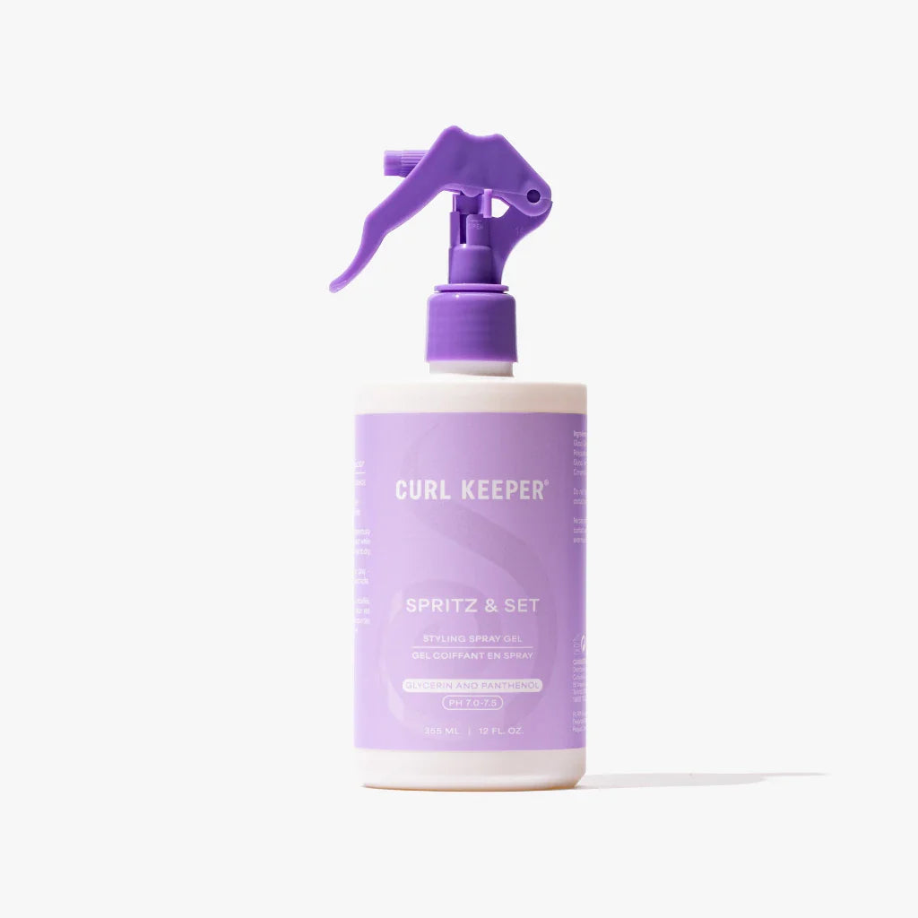 Curl Keeper Spritz & Set Spray Gel-Styling-ellënoire body, bath fragrance & curly hair