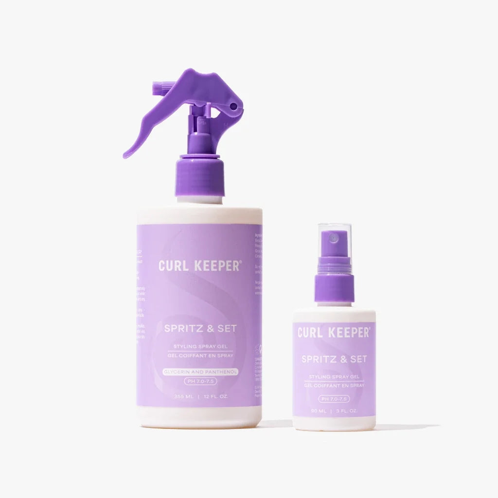 Curl Keeper Spritz & Set Spray Gel-Styling-ellënoire body, bath fragrance & curly hair