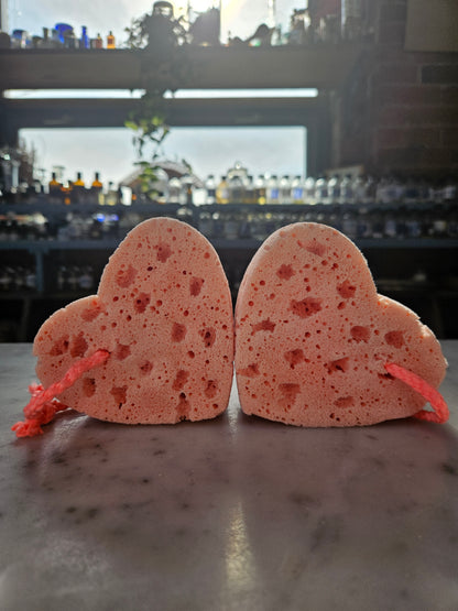 ellënoire Handmade Soap Sponges - Wake Up, Angel! Essential oil blend-Bar Soap-ellënoire body, bath fragrance & curly hair