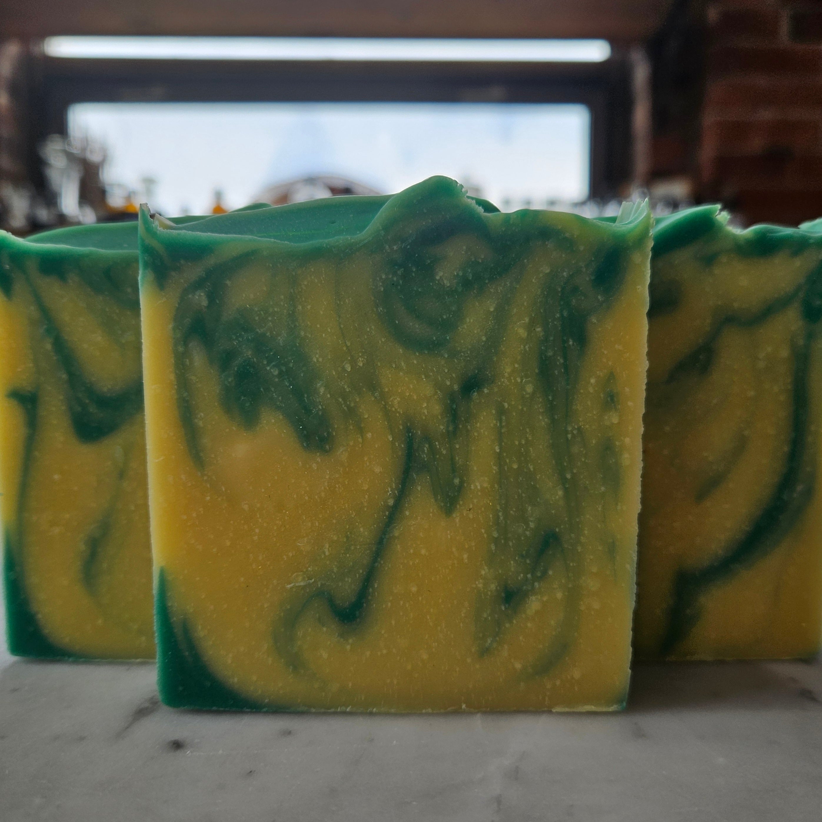 Handmade Soap - Lemongrass-Bar Soap-ellënoire body, bath fragrance & curly hair