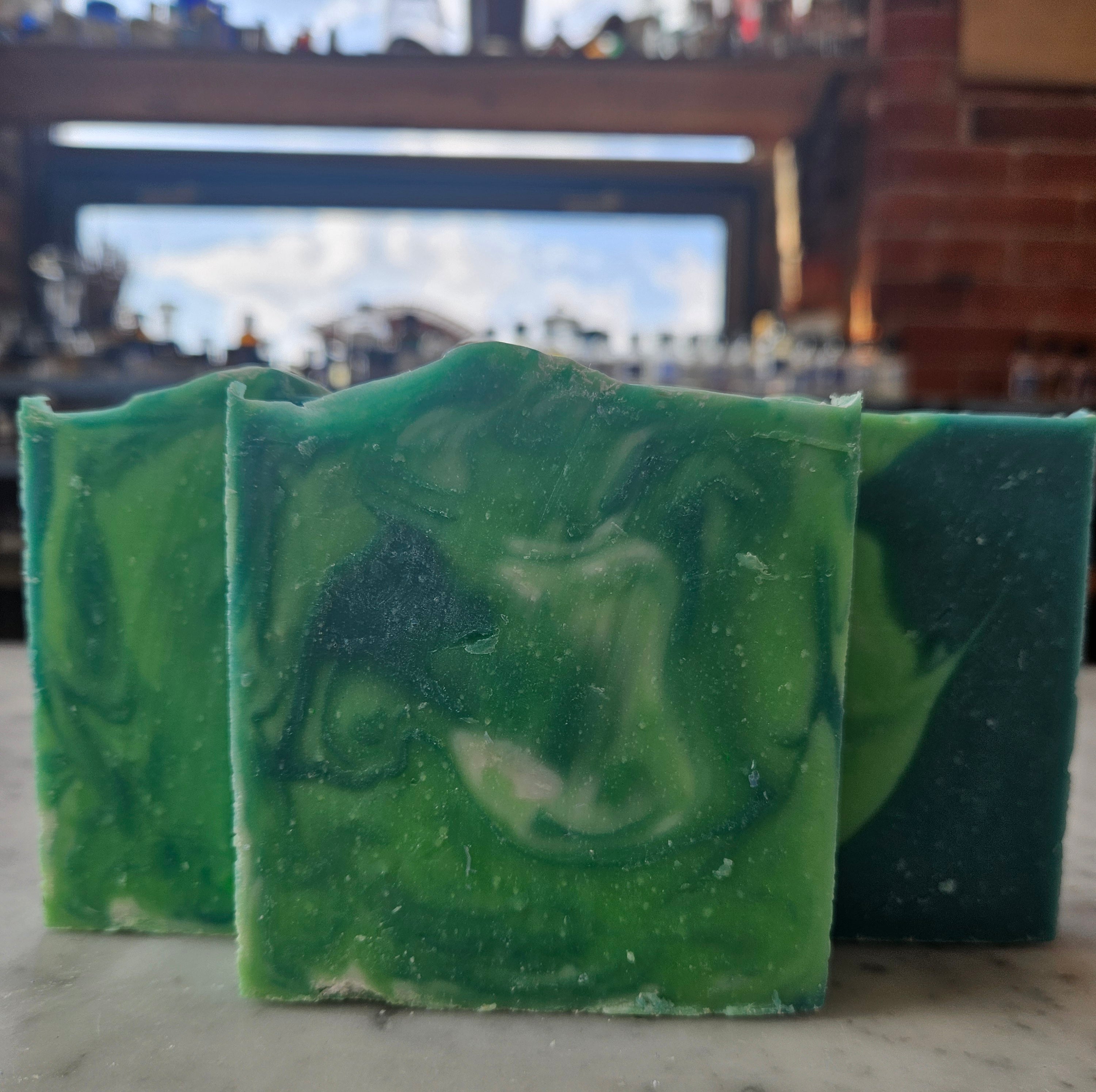 Handmade Soap - Eucalyptus Mint-Bar Soap-ellënoire body, bath fragrance & curly hair