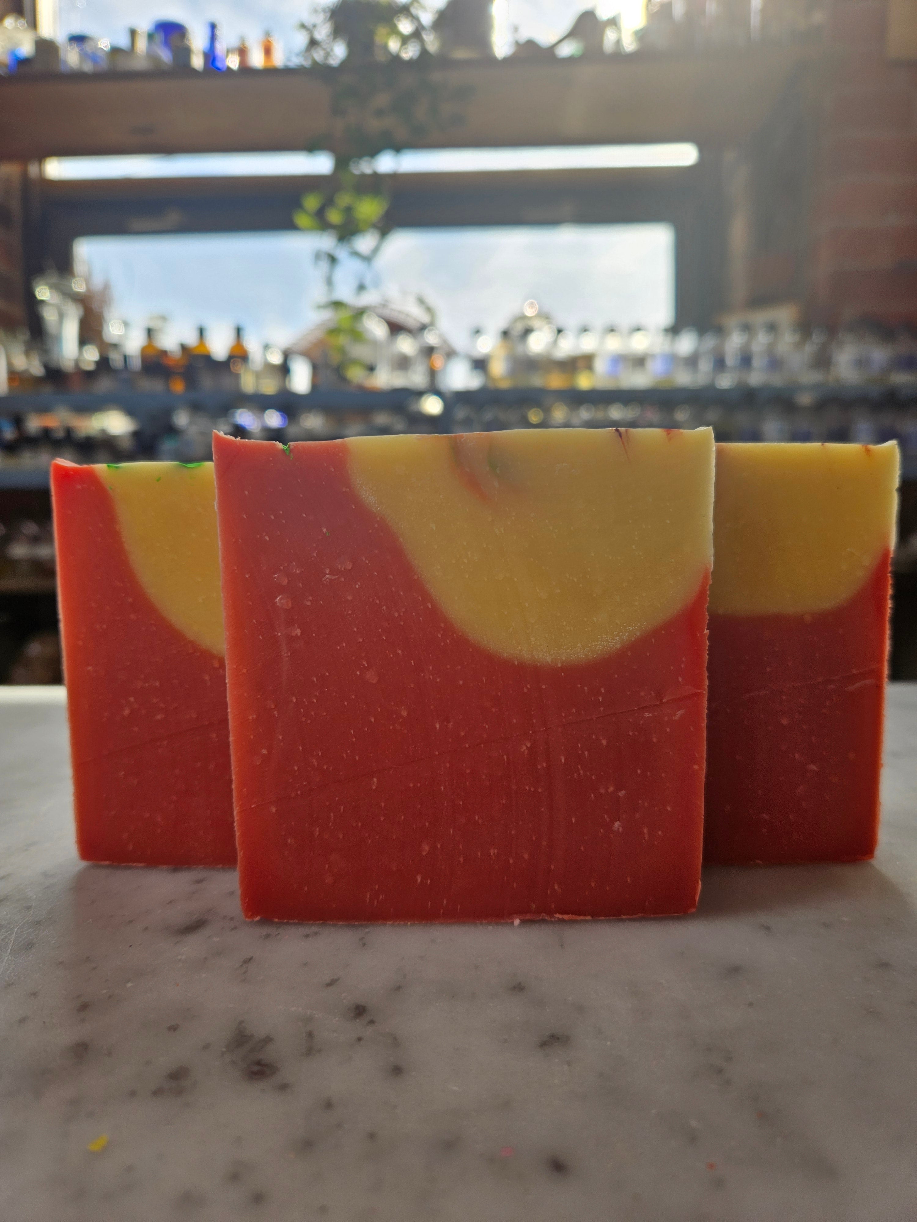 ellënoire Handmade Soap - Tequila Sunrise-Bar Soap-ellënoire body, bath fragrance & curly hair