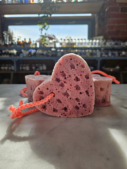 ellënoire Handmade Soap Sponges - Relax, Don't Touch Do It! Essential oil blend-Bar Soap-ellënoire body, bath fragrance & curly hair