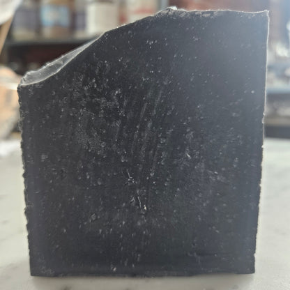 Handmade Black Ball Soap-Bar Soap-ellënoire body, bath fragrance & curly hair