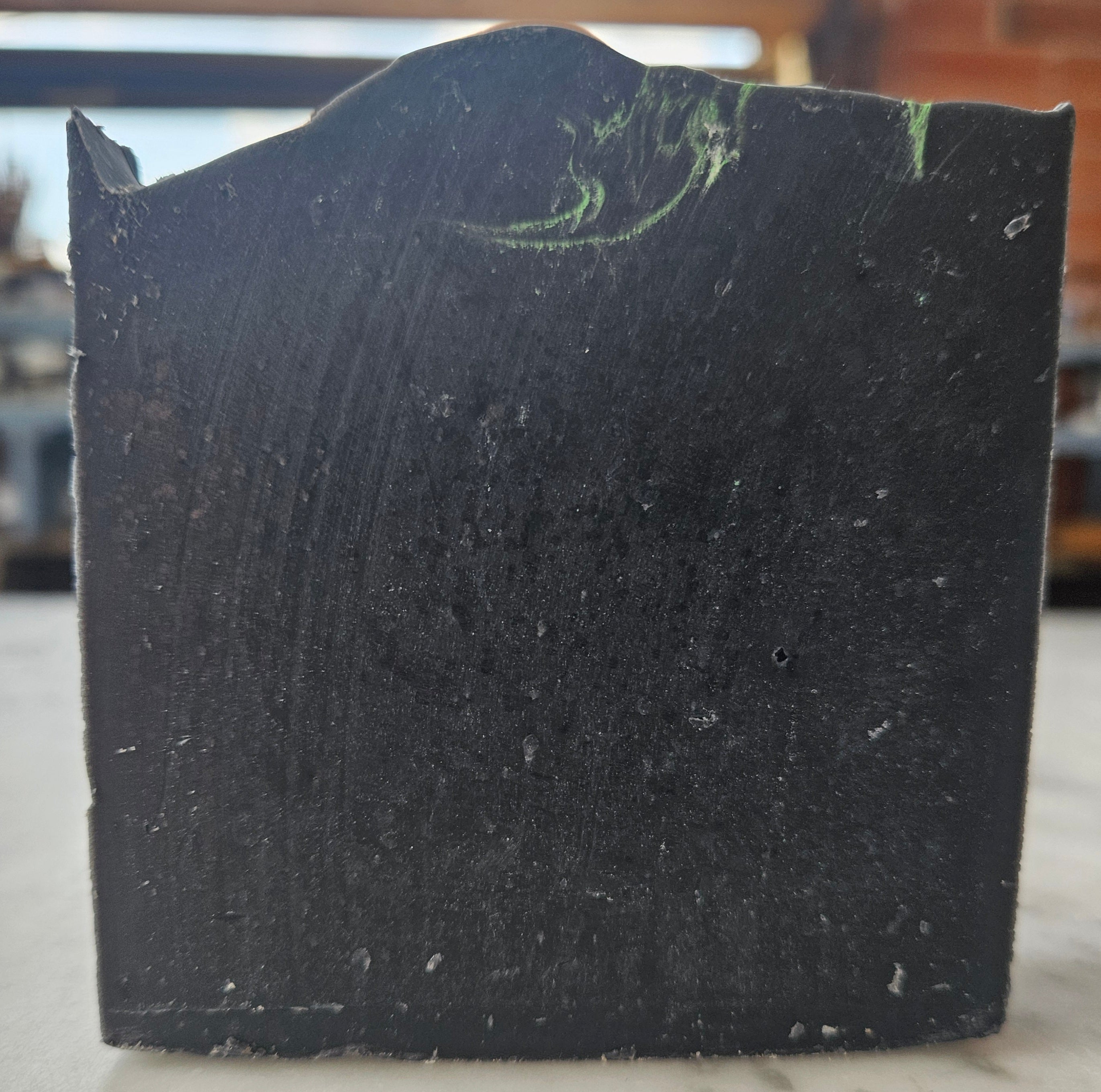 Handmade Soap - Tea Tree with Activated Charcoal-Bar Soap-ellënoire body, bath fragrance & curly hair
