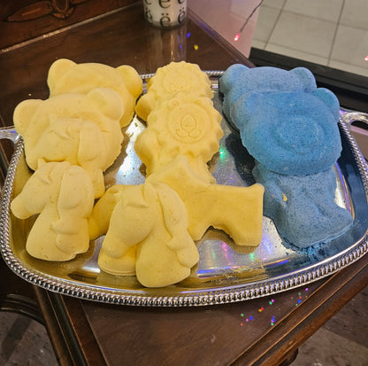 Animal Bath Bombs-Bath Bombs-ellënoire body, bath fragrance & curly hair