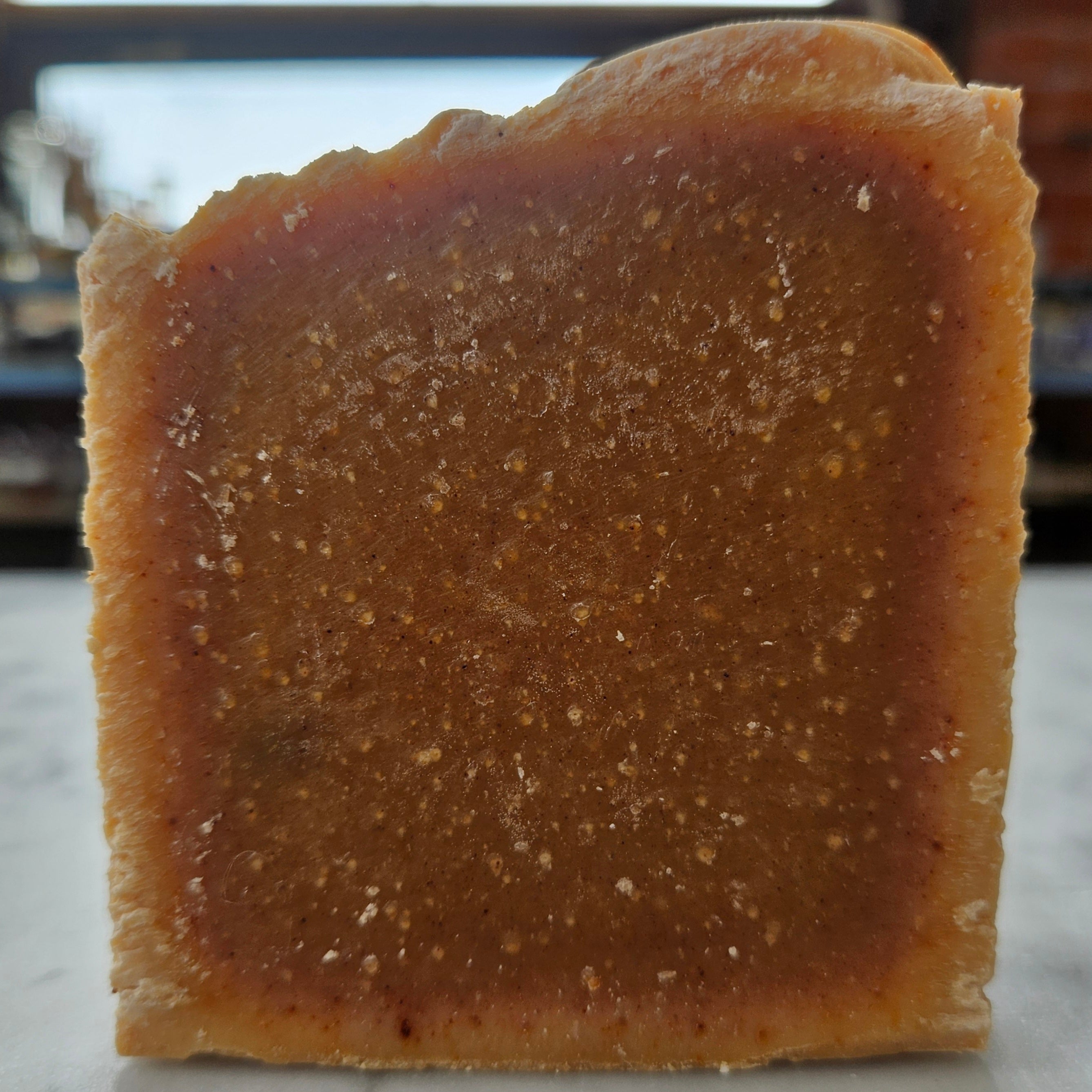 Handmade Soap - Unscented with Turmeric-Bar Soap-ellënoire body, bath fragrance & curly hair