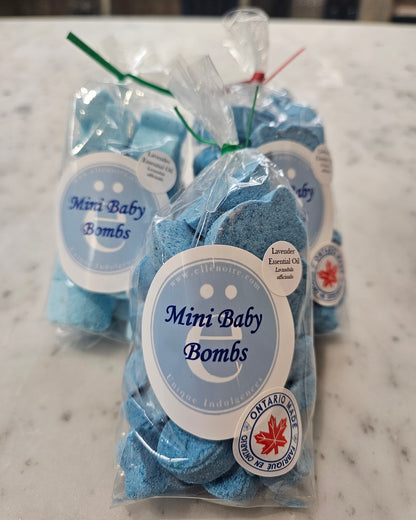 ellënoire Mini Baby Bomb - Lavender-Bath Bombs-ellënoire body, bath fragrance & curly hair