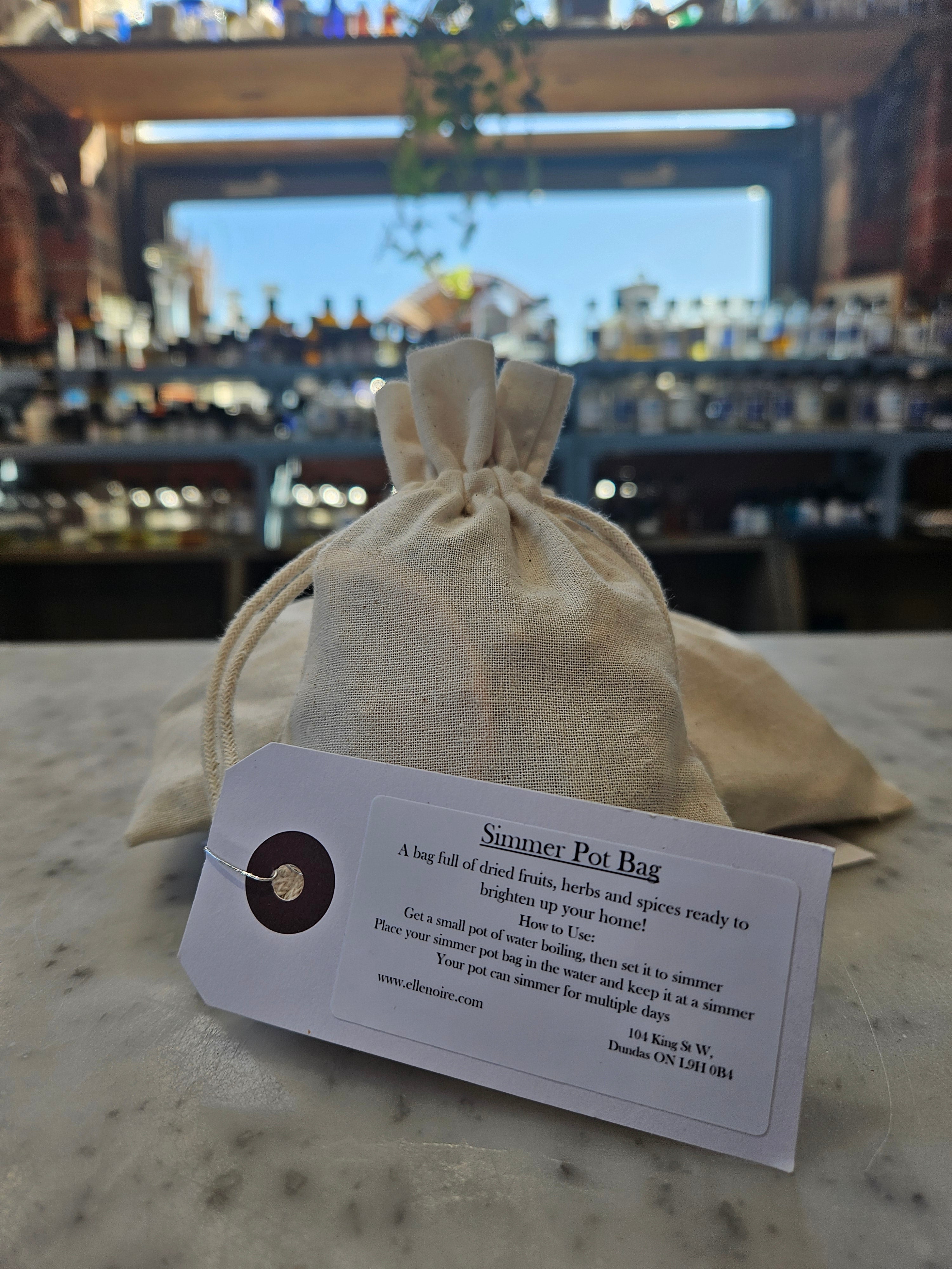 Simmer Pot Bag-Aromatherapy-ellënoire body, bath fragrance & curly hair