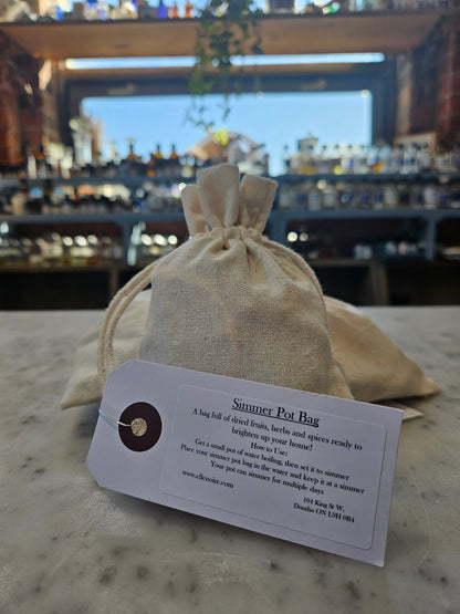 Simmer Pot Bag-Aromatherapy-ellënoire body, bath fragrance & curly hair