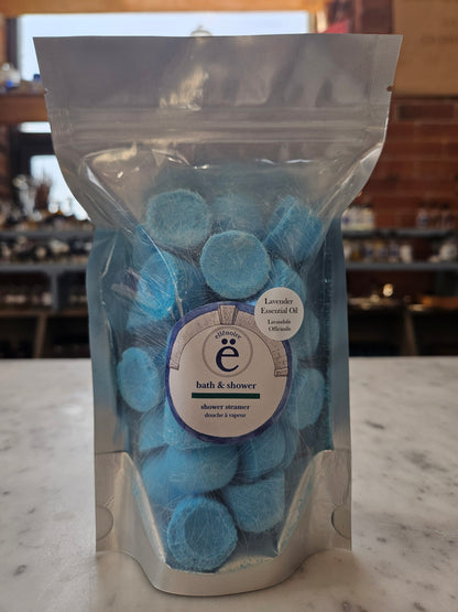 Shower Steamers Gumdrop shaped- Lavender-Shower Bombs-ellënoire body, bath fragrance & curly hair