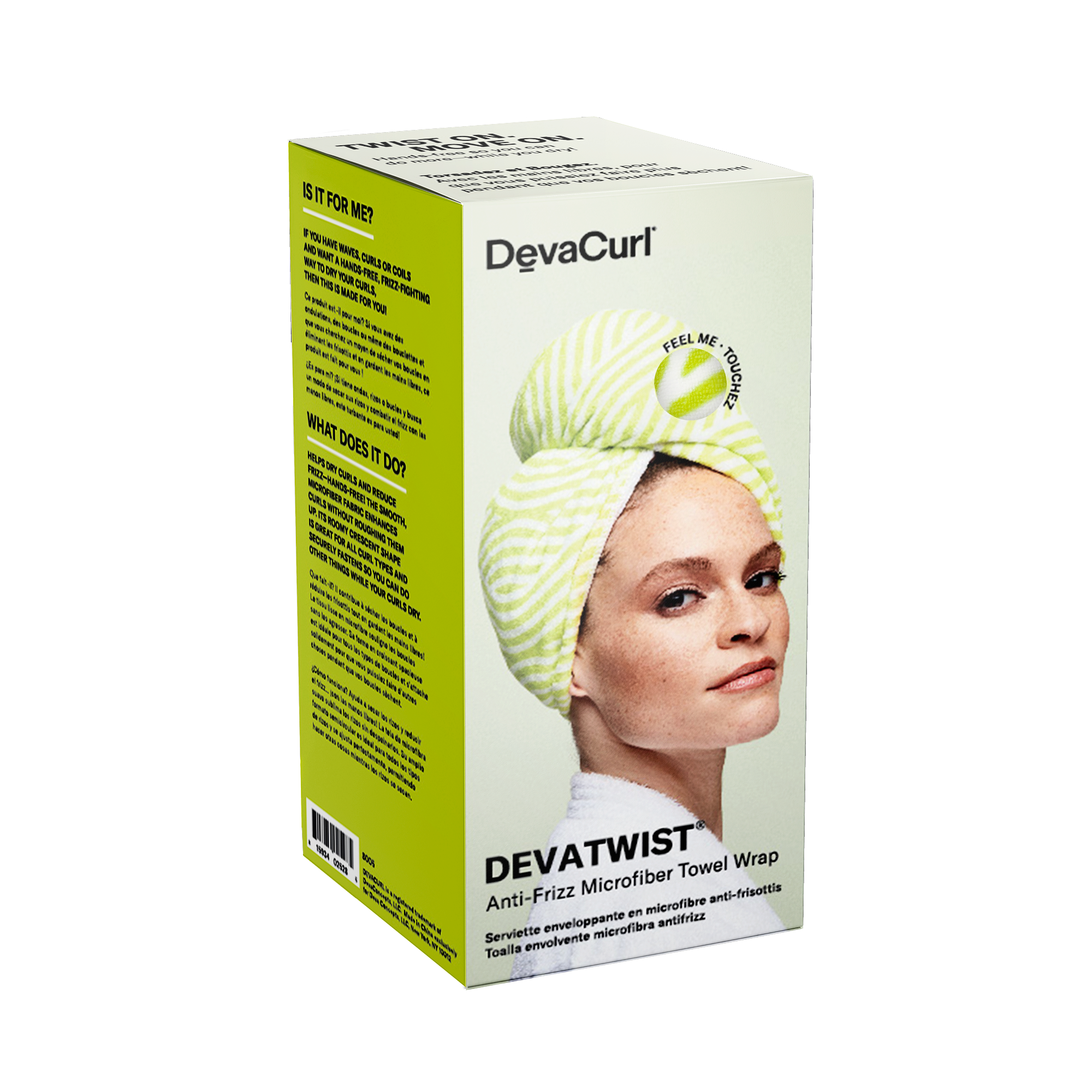Pre-order! DevaCurl DevaTwist™ Anti-Frizz Microfiber Towel Wrap-Towels-ellënoire body, bath fragrance & curly hair