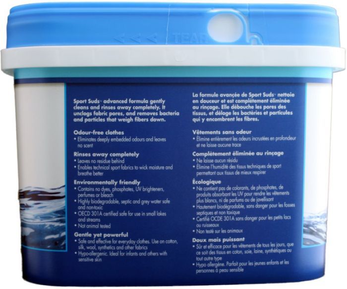 Sports Suds Residue-Free Laundry Detergent-Natural House Cleaning-ellënoire body, bath fragrance & curly hair