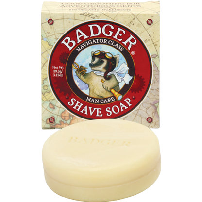 Badger Men's Shave Soap-Shaving Soap-ellënoire body, bath fragrance & curly hair