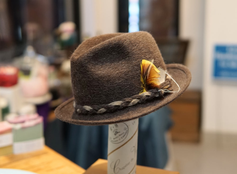 Vintage Handmade Trilby-Hats-ellënoire body, bath fragrance & curly hair