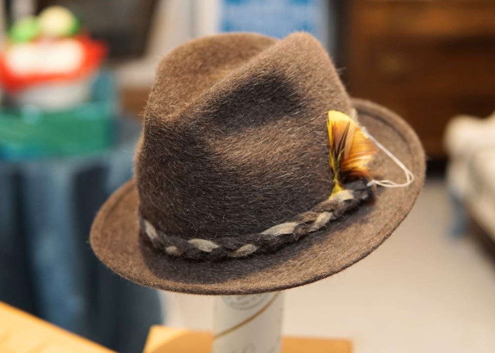 Vintage Handmade Trilby-Hats-ellënoire body, bath fragrance & curly hair